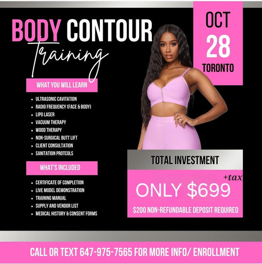 Body Contouring/Wood Therapy/BBL Vacuum Therapy Combo Master Class ( Special Promo )